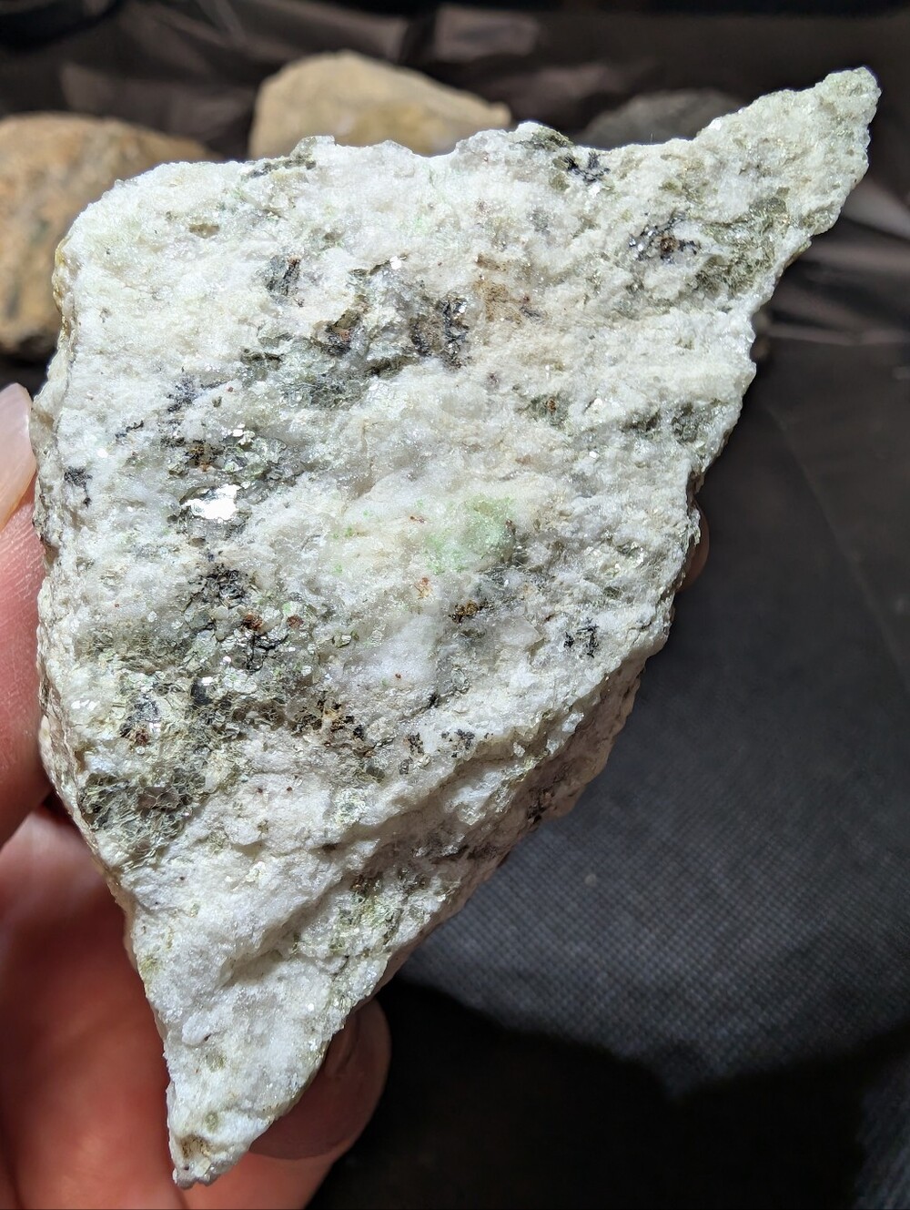Hyalite Opal Willemite Specimen